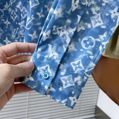 Replica Louis Vuitton LV Shirts Long Sleeved For Men #1432679 $72.00 USD for Wholesale