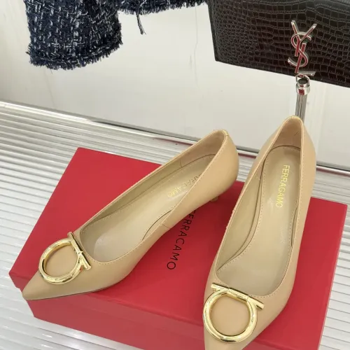 Replica Salvatore Ferragamo High-Heeled Shoes For Women #1432732 $108.00 USD for Wholesale