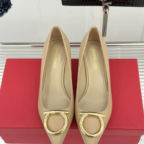 Replica Salvatore Ferragamo High-Heeled Shoes For Women #1432732 $108.00 USD for Wholesale