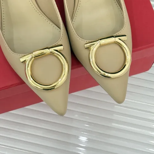 Replica Salvatore Ferragamo High-Heeled Shoes For Women #1432735 $108.00 USD for Wholesale