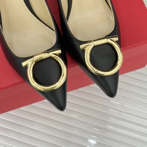 Replica Salvatore Ferragamo High-Heeled Shoes For Women #1432737 $108.00 USD for Wholesale
