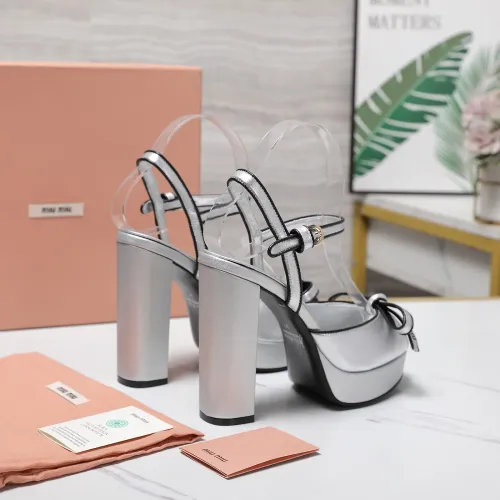 Replica MIU MIU Sandal For Women #1432744 $118.00 USD for Wholesale
