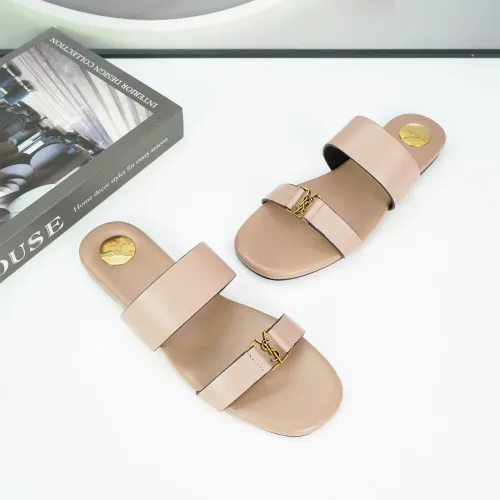 Replica Yves Saint Laurent YSL Slippers For Women #1432758 $88.00 USD for Wholesale