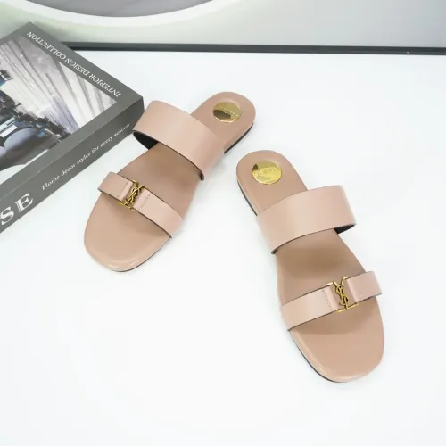 Replica Yves Saint Laurent YSL Slippers For Women #1432758 $88.00 USD for Wholesale