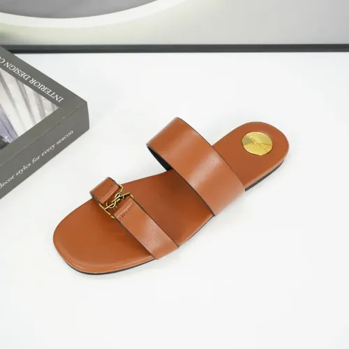 Replica Yves Saint Laurent YSL Slippers For Women #1432760 $88.00 USD for Wholesale