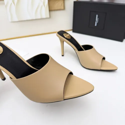 Replica Yves Saint Laurent YSL Slippers For Women #1432778 $88.00 USD for Wholesale