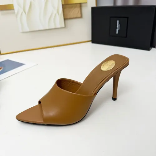 Replica Yves Saint Laurent YSL Slippers For Women #1432779 $88.00 USD for Wholesale