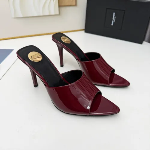 Replica Yves Saint Laurent YSL Slippers For Women #1432784 $88.00 USD for Wholesale