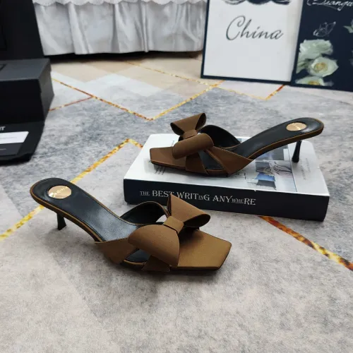 Replica Yves Saint Laurent YSL Slippers For Women #1432805 $112.00 USD for Wholesale