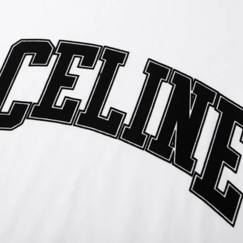 Replica Celine T-Shirts Short Sleeved For Unisex #1432826 $45.00 USD for Wholesale