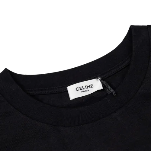 Replica Celine T-Shirts Short Sleeved For Unisex #1432828 $52.00 USD for Wholesale