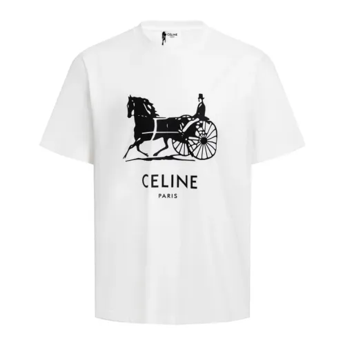 Celine T-Shirts Short Sleeved For Unisex #1432829