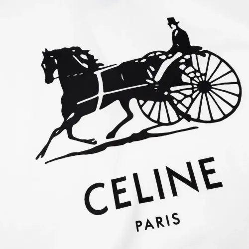 Replica Celine T-Shirts Short Sleeved For Unisex #1432829 $52.00 USD for Wholesale
