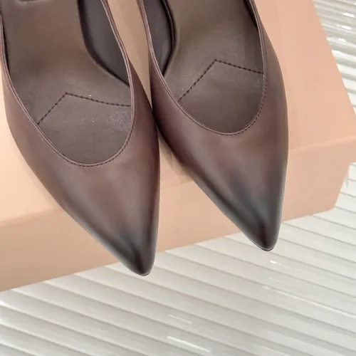 Replica MIU MIU High-Heeled Shoes For Women #1432834 $112.00 USD for Wholesale