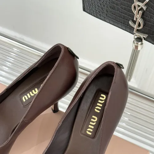 Replica MIU MIU High-Heeled Shoes For Women #1432834 $112.00 USD for Wholesale