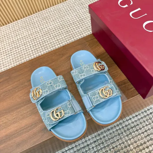 Replica Gucci Slippers For Women #1432864 $92.00 USD for Wholesale