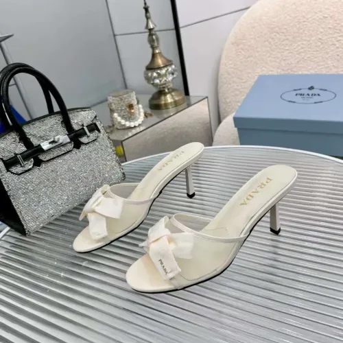 Prada Slippers For Women #1432868 $80.00 USD, Wholesale Replica Prada Slippers