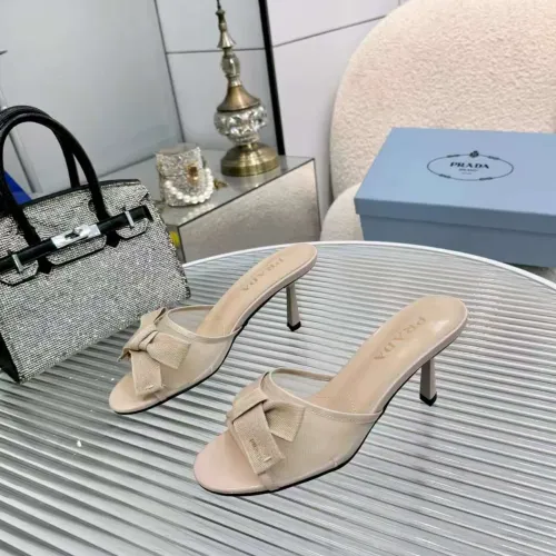 Prada Slippers For Women #1432869 $80.00 USD, Wholesale Replica Prada Slippers