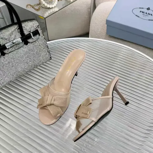 Replica Prada Slippers For Women #1432869 $80.00 USD for Wholesale