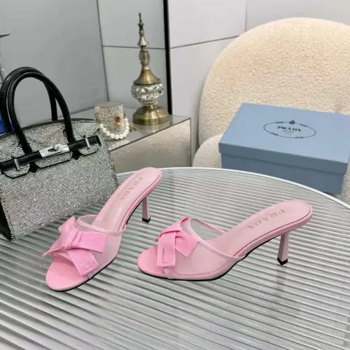Replica Prada Slippers For Women #1432870 $80.00 USD for Wholesale