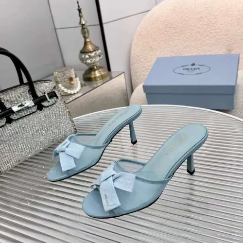 Prada Slippers For Women #1432871 $80.00 USD, Wholesale Replica Prada Slippers