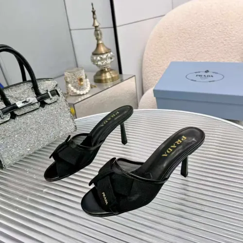 Prada Slippers For Women #1432872 $80.00 USD, Wholesale Replica Prada Slippers