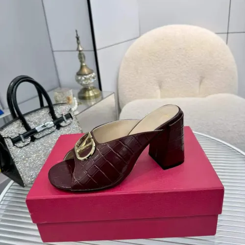 Replica Valentino Slippers For Women #1432881 $92.00 USD for Wholesale