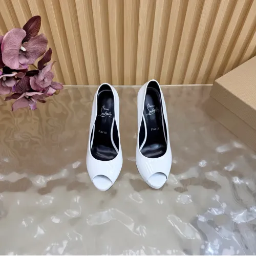 Replica Christian Louboutin High-heeled shoes For Women #1432937 $122.00 USD for Wholesale