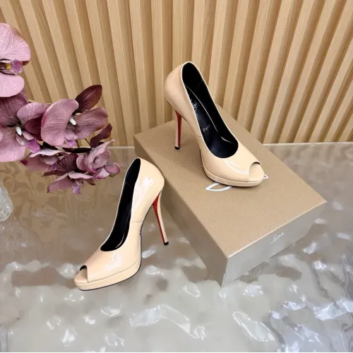 Replica Christian Louboutin High-heeled shoes For Women #1432938 $122.00 USD for Wholesale