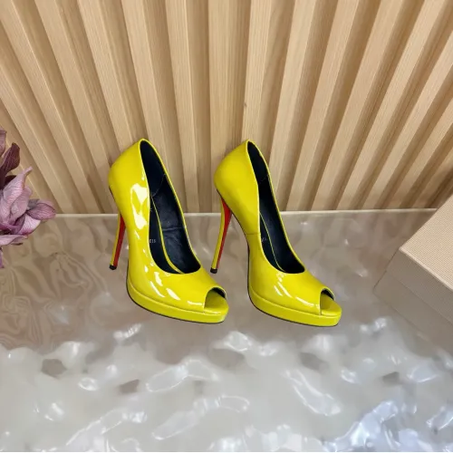 Replica Christian Louboutin High-heeled shoes For Women #1432939 $122.00 USD for Wholesale