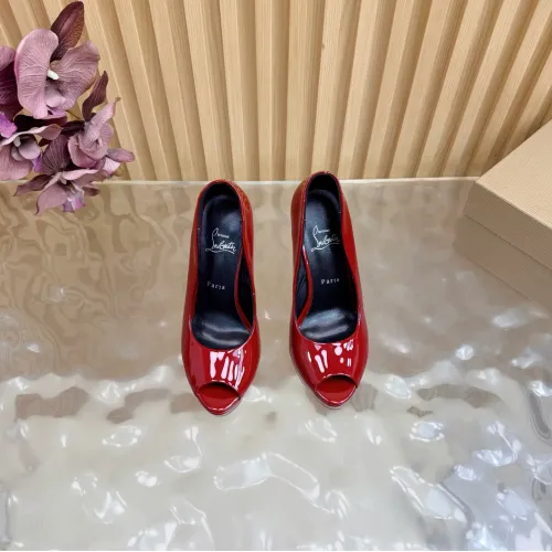 Replica Christian Louboutin High-heeled shoes For Women #1432940 $122.00 USD for Wholesale