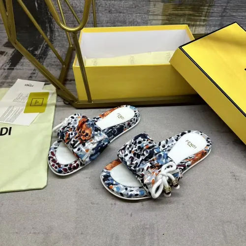 Fendi Slippers For Women #1432950 $82.00 USD, Wholesale Replica Fendi Slippers