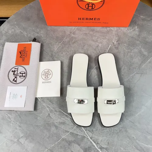 Replica Hermes Slippers For Women #1432970 $88.00 USD for Wholesale