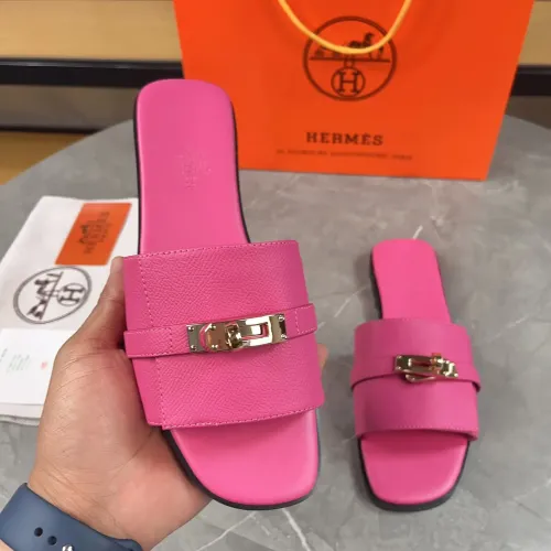 Hermes Slippers For Women #1432971 $88.00 USD, Wholesale Replica Hermes Slippers