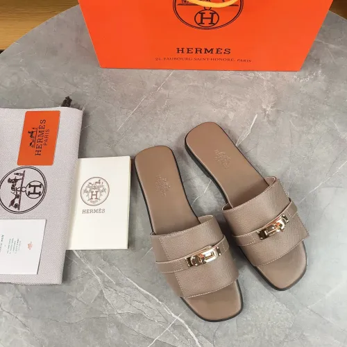 Replica Hermes Slippers For Women #1432974 $88.00 USD for Wholesale