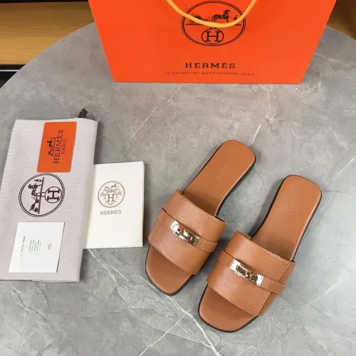 Replica Hermes Slippers For Women #1432975 $88.00 USD for Wholesale