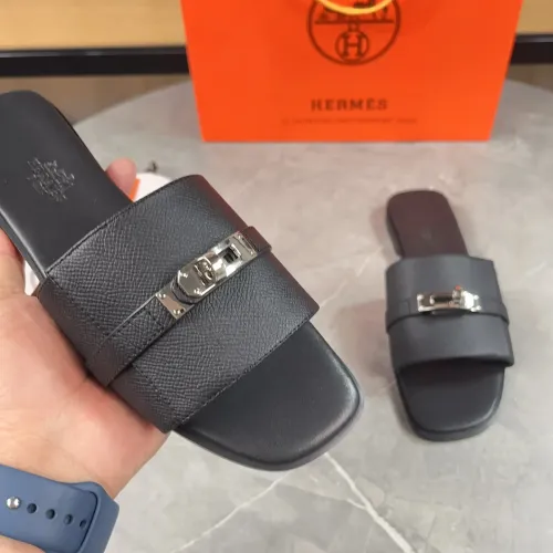 Replica Hermes Slippers For Women #1432976 $88.00 USD for Wholesale