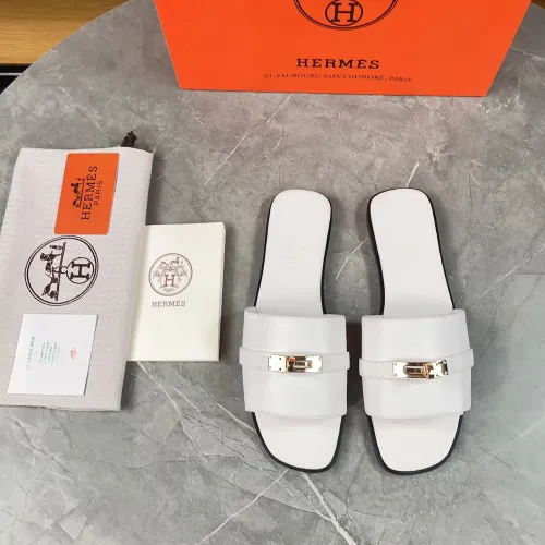 Replica Hermes Slippers For Women #1432980 $88.00 USD for Wholesale