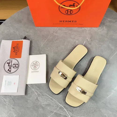 Replica Hermes Slippers For Women #1432981 $88.00 USD for Wholesale