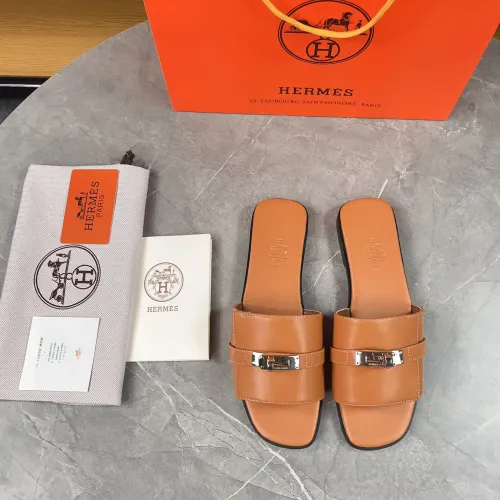 Replica Hermes Slippers For Women #1432982 $88.00 USD for Wholesale