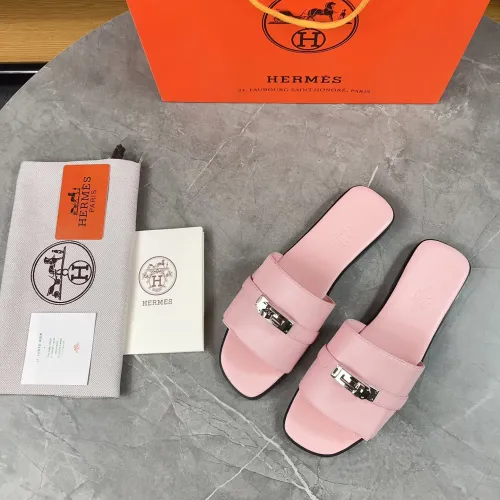 Replica Hermes Slippers For Women #1432984 $88.00 USD for Wholesale