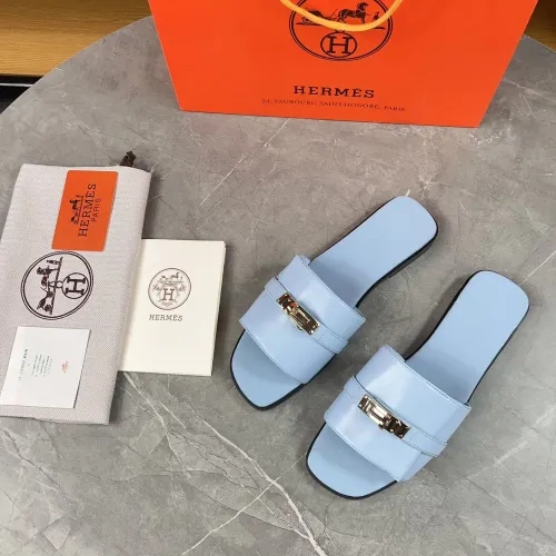 Replica Hermes Slippers For Women #1432985 $88.00 USD for Wholesale