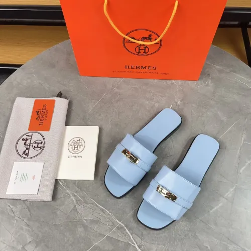 Replica Hermes Slippers For Women #1432985 $88.00 USD for Wholesale