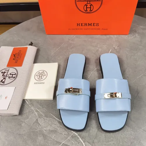 Replica Hermes Slippers For Women #1432985 $88.00 USD for Wholesale
