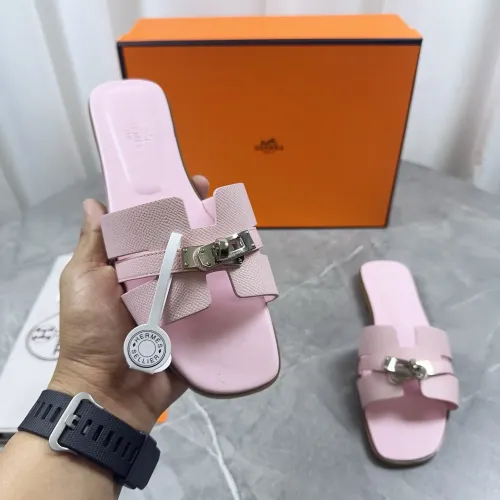 Hermes Slippers For Women #1432989 $85.00 USD, Wholesale Replica Hermes Slippers