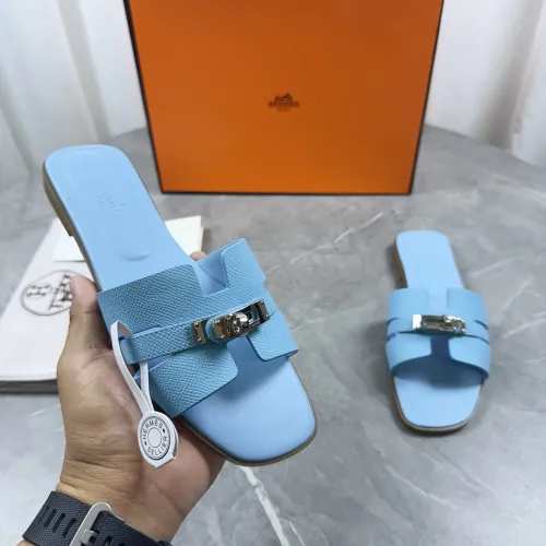 Hermes Slippers For Women #1432990 $85.00 USD, Wholesale Replica Hermes Slippers