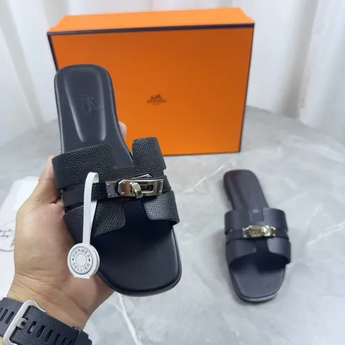 Hermes Slippers For Women #1432992 $85.00 USD, Wholesale Replica Hermes Slippers
