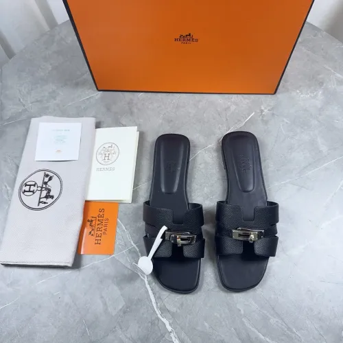 Replica Hermes Slippers For Women #1432992 $85.00 USD for Wholesale