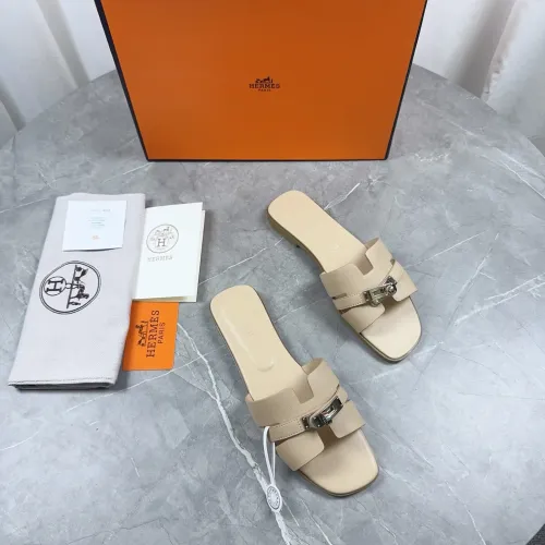 Replica Hermes Slippers For Women #1432994 $85.00 USD for Wholesale