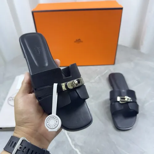 Hermes Slippers For Women #1432997 $85.00 USD, Wholesale Replica Hermes Slippers